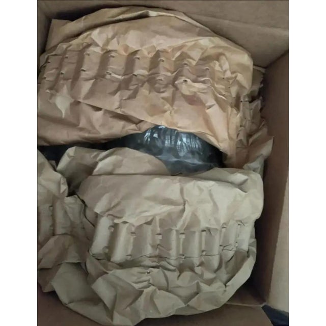 Longhorn Bull Head Pewter and Glass Decanter For Sale - Image 9 of 11