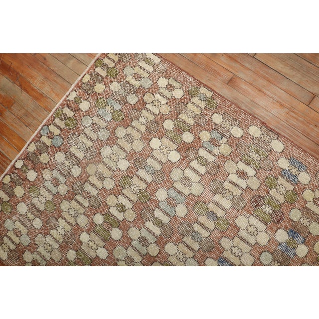 Mid 20th Century Turkish Art Deco Runner For Sale In New York - Image 6 of 18