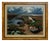 Boats on the Marsh is an original signed oil on canvas by Spanish artist Ramon Pujol (b. 1947), known for his realistic...