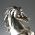 Silver-Plate Sculpture Clock from Ottaviani Manufacture For Sale - Image 3 of 8