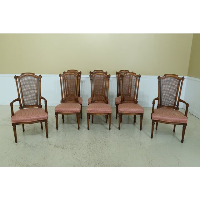Set Of 8 Karges French Style Dining Room Chairs Chairish