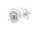 Contemporary Tiffany & Co. Sterling Silver HardWear Ball Stud Earrings 11.50g, Pair For Sale - Image 3 of 7