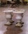 French Mid-19th Century French Weathered Painted Iron Medici Vases - Set of 4 For Sale - Image 3 of 9
