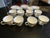 Wedgwood 1980s Wedgewood Osborne China Coffee/Teacups/Saucers for 10 For Sale - Image 4 of 6