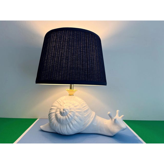 Mid 20th Century Mid Century Italian Snail Lamp For Sale - Image 5 of 18