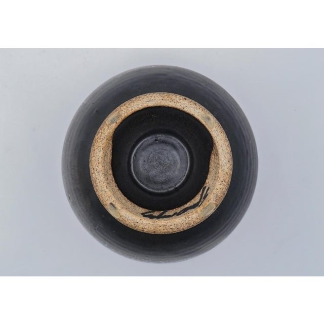 Coffee Mid 20th Century Joel Edwards Footed Bowl For Sale - Image 8 of 8