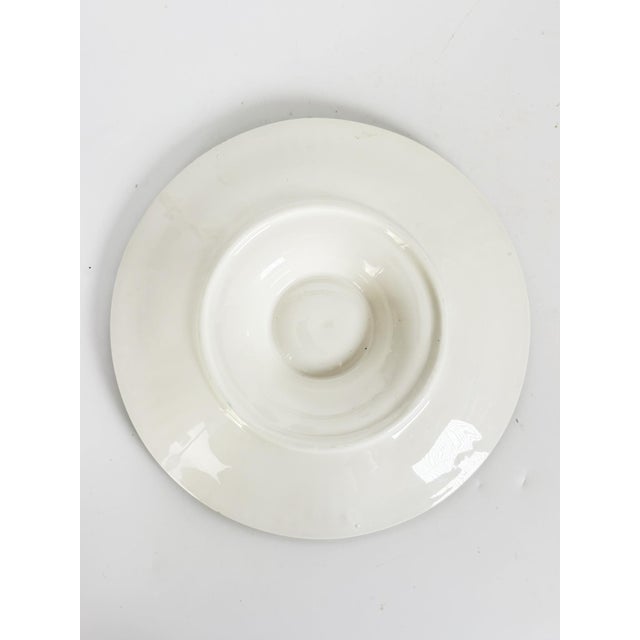 Gold Majolica Oyster Plates, France, 1920s, Set of 2 For Sale - Image 8 of 9