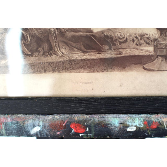 Wood Antique print of The Cherifas - framed print - antique art For Sale - Image 7 of 10