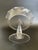 Vintage Pressed Glass Compotes With Ruffled Edge - Set of 3 For Sale - Image 4 of 10