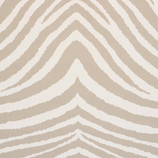 Contemporary SAMPLE - Schumacher Blixen Velvet Fabric In Fawn For Sale - Image 3 of 5