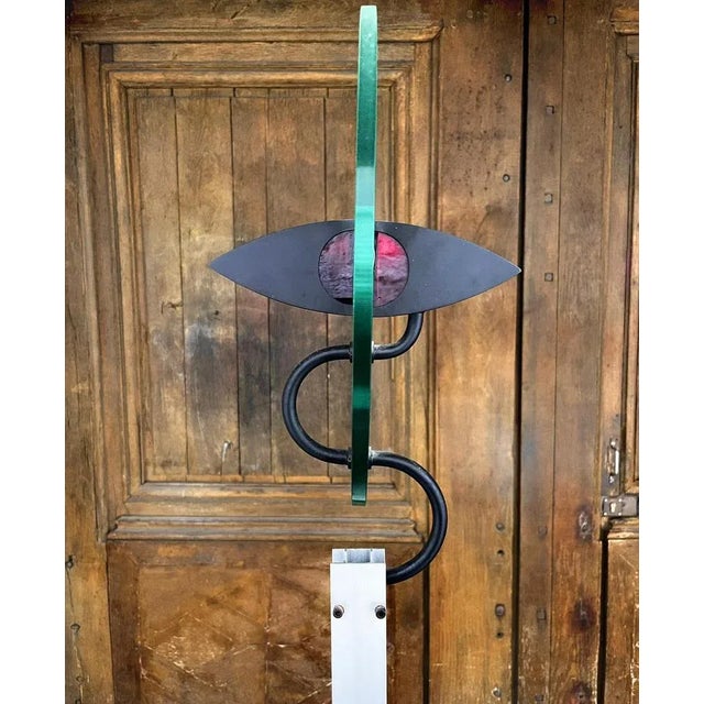 Postmodern Floor Lamp by Carlo Forcolini For Sale - Image 4 of 10