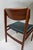 Scandinavian Teak and Green Leatherette Dining Chairs, 1960s, Set of 4 For Sale - Image 9 of 18