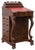 Mid-19th Century Davenport Secretaire in Burl Walnut For Sale