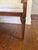 Wood Vintage Cane-Back Upholstered Settee / Loveseat For Sale - Image 7 of 9
