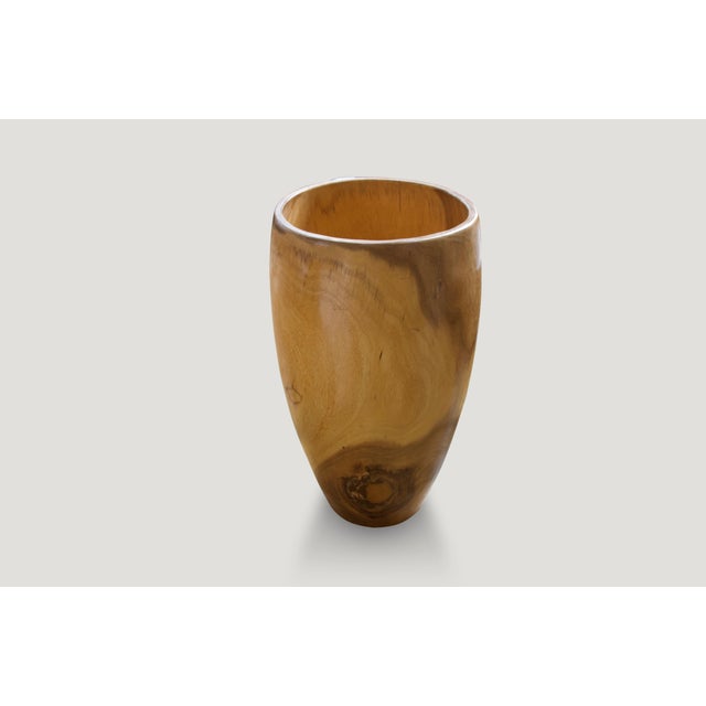 Contemporary Andrianna Shamaris Palm Wood Container For Sale - Image 3 of 5
