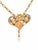 This exquisite Art Nouveau pendant is by Masriera and it is a necklace or a brooch and a wearable work of art. A heart-...