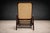 Wood Reclining Sun Chaise Lounge in Hardwood and Caning by Walter Gerdau, Brazil, 1940s - Lot 183 For Sale - Image 7 of 13