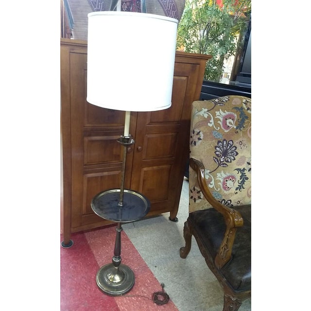 Mid-Century Modern Vintage Artemis Studio Attributed Brass Floor Lamp For Sale - Image 3 of 10