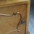 Louis XV Style Bedside Table in Birds-Eye Maple, 1950 For Sale - Image 4 of 7