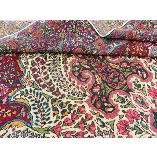 Galerie Shabab Collection Mid-20th Century Persian Yazd Large Carpet For Sale - Image 12 of 12