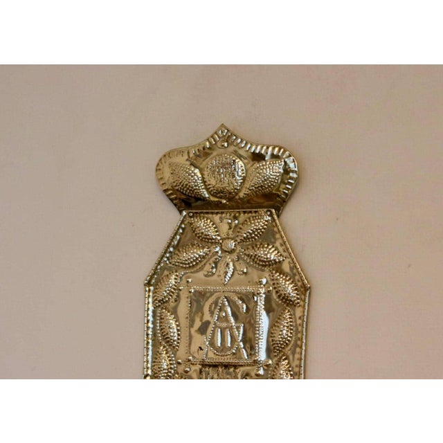 Mid-Century Swedish Brass Sconces, Set of 2 For Sale - Image 6 of 16