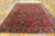 Red 1920s Red Rust Field Shah Abbas Floral Antique Sarouk Knotted Wool Carpet Rug For Sale - Image 8 of 8