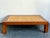 Wood Vintage Woven Rattan “Modern Barn” Coffee Table After Ralph Lauren For Sale - Image 7 of 12
