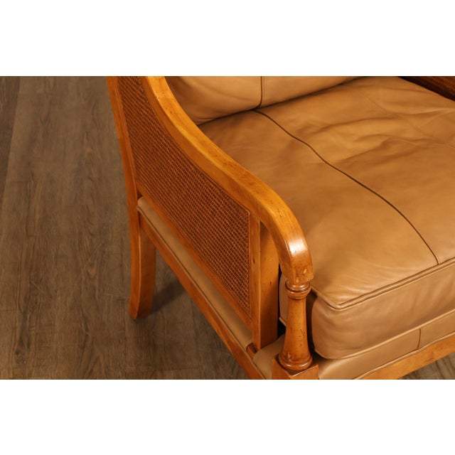 Tommy Bahama Pair of Caned Armchairs For Sale - Image 11 of 18