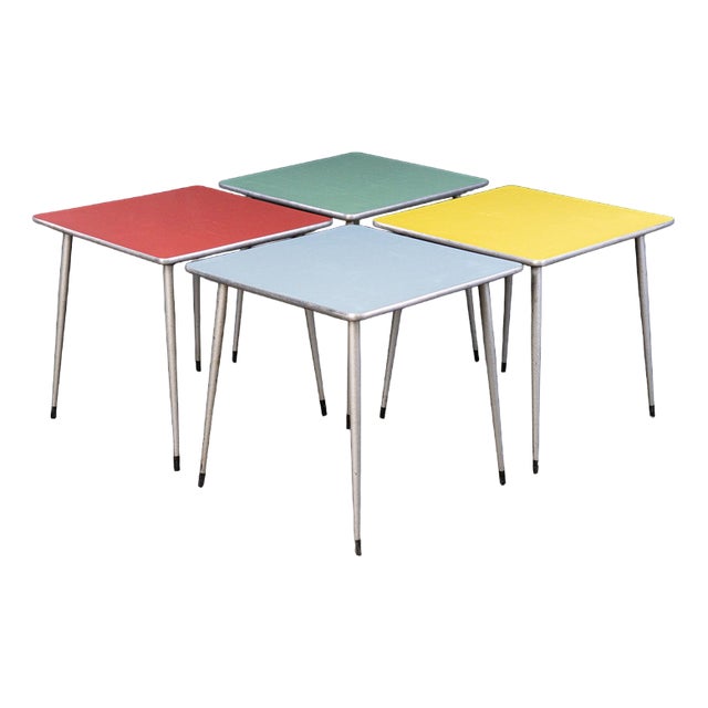 Vintage Blackboard Kitchen Table For Sale