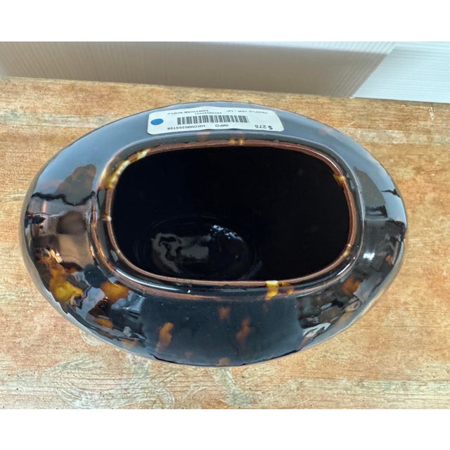 Martino Interiors Glazed Ceramic Temple Jar For Sale - Image 9 of 12