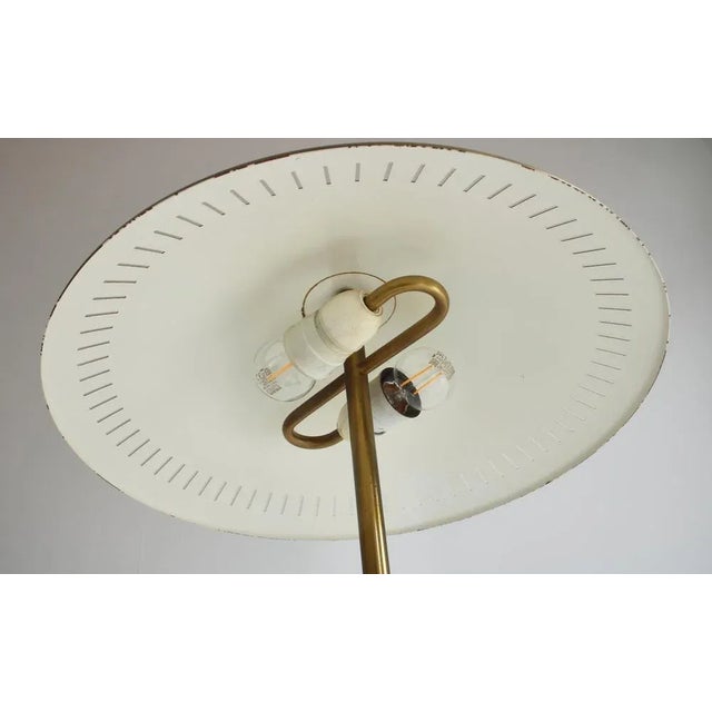 Danish Modern Table Lamp in Brass by Bent Karlby for Lyfa, 1956 For Sale - Image 8 of 11