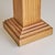 Brown French Oak Pedestal with Stepped Base, 1940s For Sale - Image 8 of 10