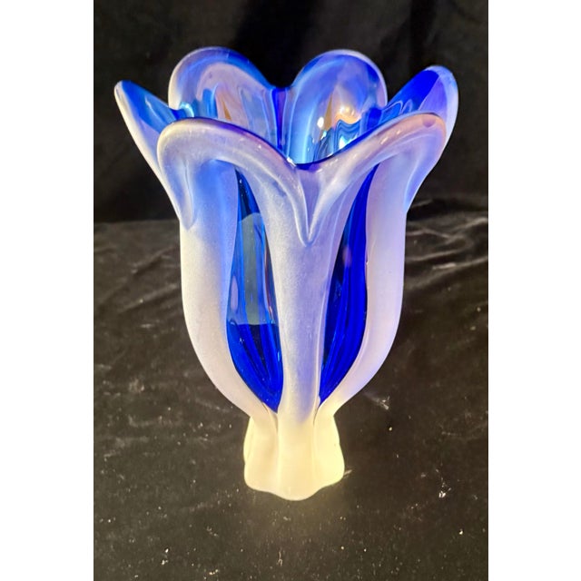 Mid 20th Century Josef Hospodka Czech Art Glass Sculpture For Sale - Image 4 of 12