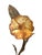 A sweet, vintage tole potted flower. Features a metal flower in pot with a distressed, rustic finish. Intentional...