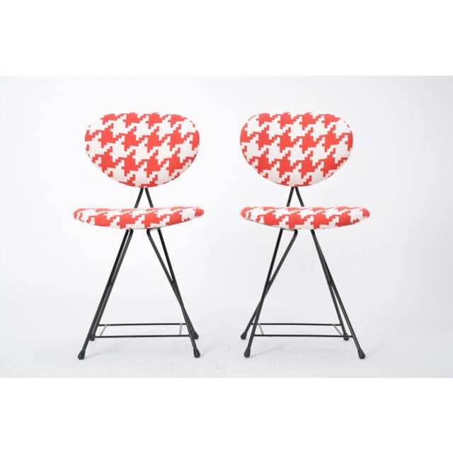 Set of Vintage Dutch Model F & T Dining Chairs by Rob Parry, 1950s For Sale - Image 6 of 9