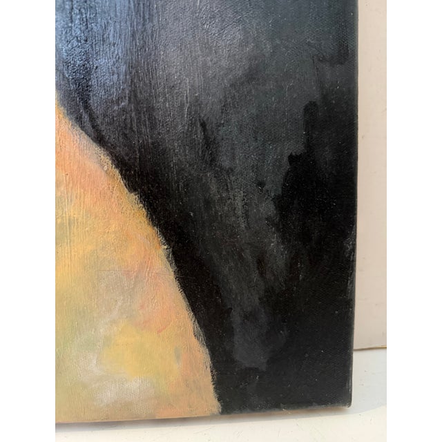 Vintage Expressive Nude Female Figure Painting - Signed in the Back For Sale In Miami - Image 6 of 8