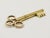 Large Brass Key Corkscrew Bottle Opener Paperweight attributed to Carl Auböck, Austria, 1950s For Sale - Image 17 of 18