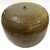 1980's Studio Pottery Olive Green Stoneware Vessel - Nipple Top Opening - Ken Edwards Montana Potter For Sale - Image 6 of 10