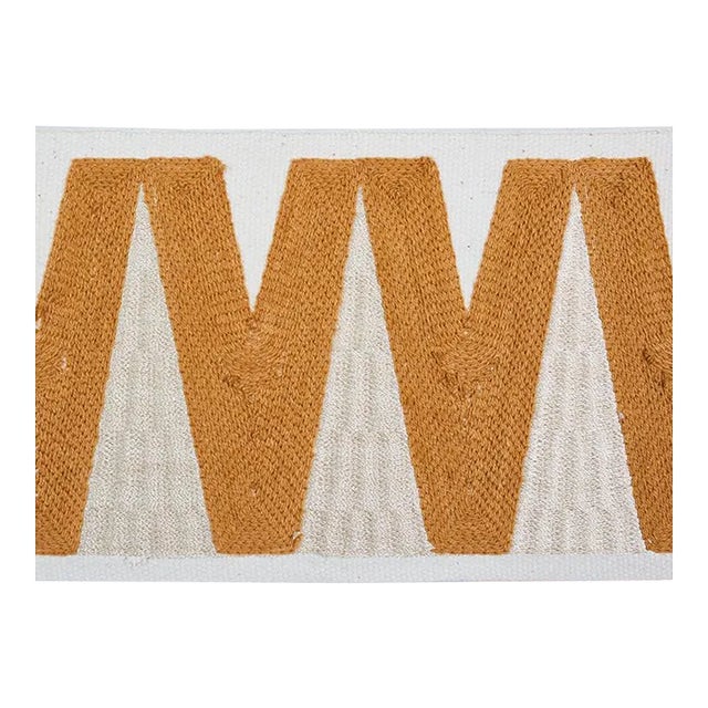 Schumacher Prado Tape in Saffron For Sale
