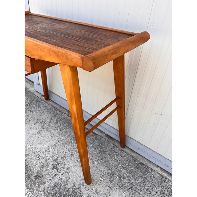 Vintage Console Table with Mirror, 1950s, Set of 2 For Sale - Image 10 of 16