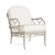 Brown Jordan Calcutta Lounge Chair in Titanium with Sea Salt and Dune Welt Cushions For Sale