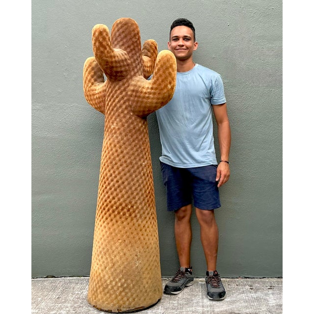 Plastic Vintage Italian Franco Mello for Gufram Cactus For Sale - Image 7 of 12