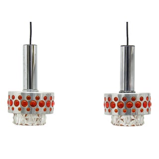 Pendant Lights from Richard Essig, 1970s, Set of 2 For Sale
