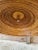 Vintage Sculptural Coiled Rattan Bell Form Pendant Light For Sale - Image 9 of 11