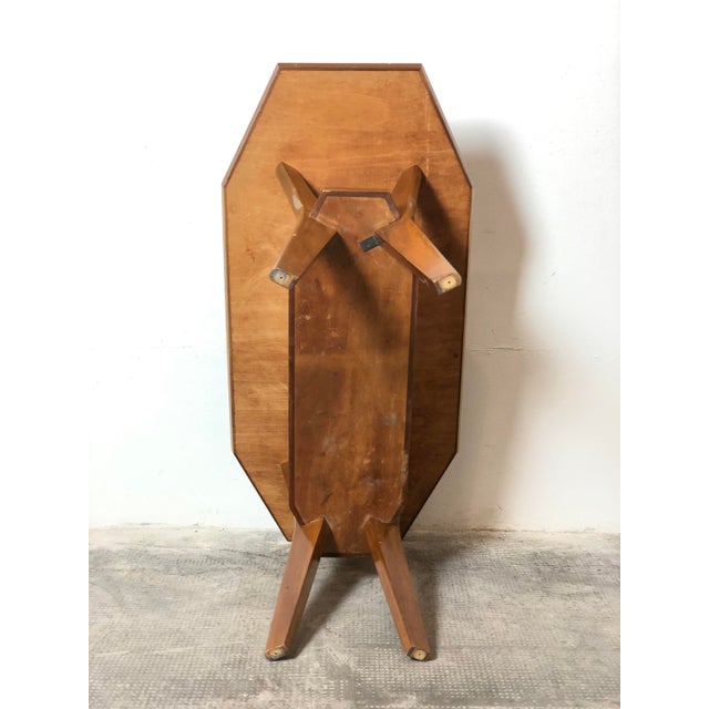 Wood Vintage Coffee Table attributed to Cesare Lacca, Italy, 1950s For Sale - Image 7 of 11