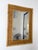 Mid-Century Modern Hollywood Regency Pair of Wall mirrors nice mix of bamboo, rattan raffia wicker by the manufacture Dal...