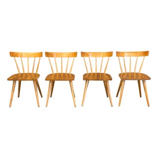 1950s Refinished Paul McCobb Planner Group Dining Chairs - Set of 4 For Sale
