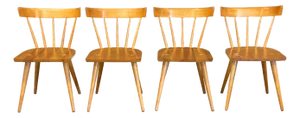 1950s Refinished Paul McCobb Planner Group Dining Chairs - Set of 4