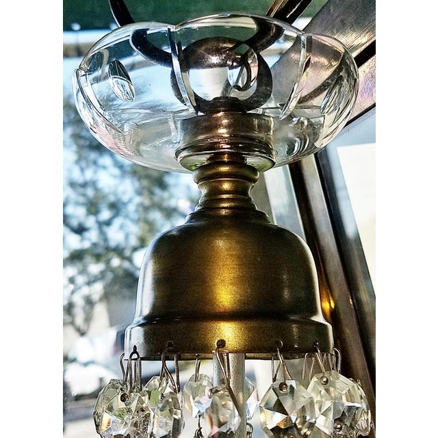 1930s 1930s Waterfall Crystal Chandelier For Sale - Image 5 of 6