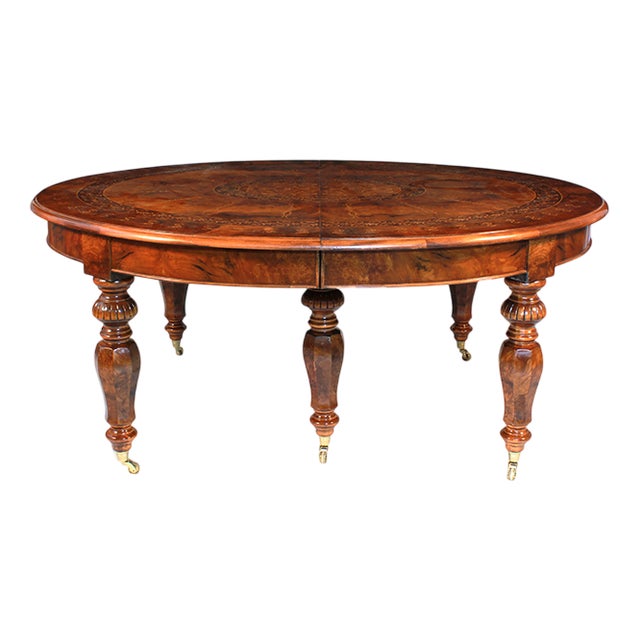 Extendable Table with Crank, 1980s For Sale